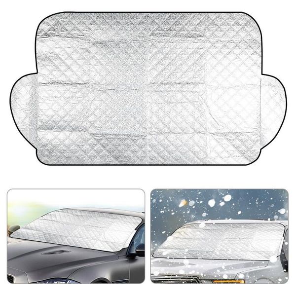 car sunshade suv front windshield cover aluminum film tpu cotton velvet non-woven snow ice shield uv sun shade universal 147x100cm
car sunshade suv front windshield cover aluminum film tpu cotton velvet non-woven snow ice shield uv sun shade universal 147x100cm