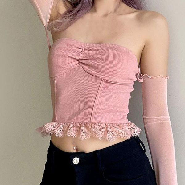pink slash neck long sleeve crop womens off shoulder ruffle puff see-through sleeves women's t-shirt, White
pink slash neck long sleeve crop womens off shoulder ruffle puff see-through sleeves women's t-shirt, White