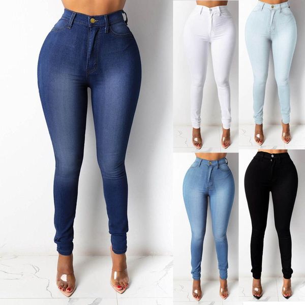fashion lady casual denim pants women retro solid jeans pencil trousers street skinny high waist slim women's, Blue
fashion lady casual denim pants women retro solid jeans pencil trousers street skinny high waist slim women's, Blue