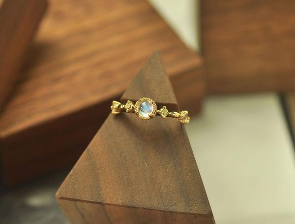 cluster rings luxury 100% authentic 925 sterling silver gems zircon moonstone gold natural peridot colored treasure adjust ring tlj900, Golden;silver
cluster rings luxury 100% authentic 925 sterling silver gems zircon moonstone gold natural peridot colored treasure adjust ring tlj900, Golden;silver