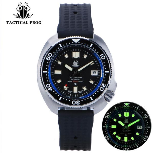 wristwatches tactical frog mechanical watch men sapphire glass luminous auto date 200m waterproof nh35 automatic diver for, Slivery;brown
wristwatches tactical frog mechanical watch men sapphire glass luminous auto date 200m waterproof nh35 automatic diver for, Slivery;brown
