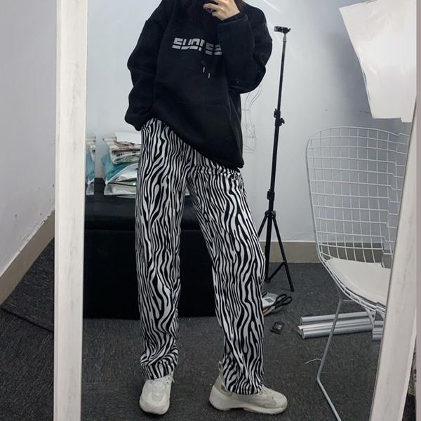 women streetwear pants harajuku gothic vintage black striped joggers pant baggy high waist casual loose wide leg long trousers women's, Black;white
women streetwear pants harajuku gothic vintage black striped joggers pant baggy high waist casual loose wide leg long trousers women's, Black;white