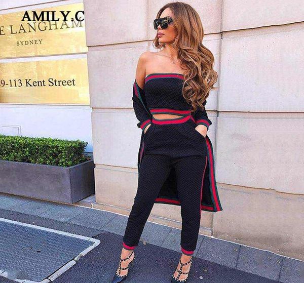 two piece dress amily.c 2021 fashion women suit bodycon cardigan jacket and strapless pants 3-piece celebrity party pant set, White
two piece dress amily.c 2021 fashion women suit bodycon cardigan jacket and strapless pants 3-piece celebrity party pant set, White