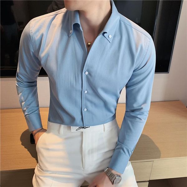 men's dress shirts british style autumn long sleeve business men casual fashion v neck slim fit chemise homme formal wear 3xl, White;black
men's dress shirts british style autumn long sleeve business men casual fashion v neck slim fit chemise homme formal wear 3xl, White;black