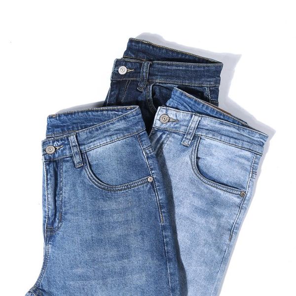 men's jeans 2021 fall slim fashion light blue all-match cotton stretch straight fit large size male denim pants/casual man
men's jeans 2021 fall slim fashion light blue all-match cotton stretch straight fit large size male denim pants/casual man