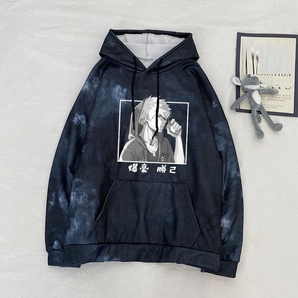 men's hoodies & sweatshirts japanese anime my hero academia bakugou katsuki printed hooded harajuku tie-dye sweatshirt causal clothes, Black
men's hoodies & sweatshirts japanese anime my hero academia bakugou katsuki printed hooded harajuku tie-dye sweatshirt causal clothes, Black