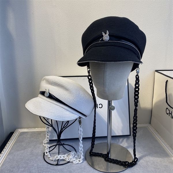 summer style military cap light luxury diamond octagonal cap chain detachable two cap cap, signature fashion hat girl zy, Blue;gray
summer style military cap light luxury diamond octagonal cap chain detachable two cap cap, signature fashion hat girl zy, Blue;gray
