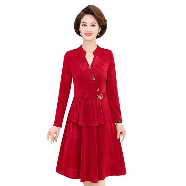 casual dresses elegant woman tight dress plus size satin with belt lady floral spring autumn vintage red pink, Black;gray
casual dresses elegant woman tight dress plus size satin with belt lady floral spring autumn vintage red pink, Black;gray