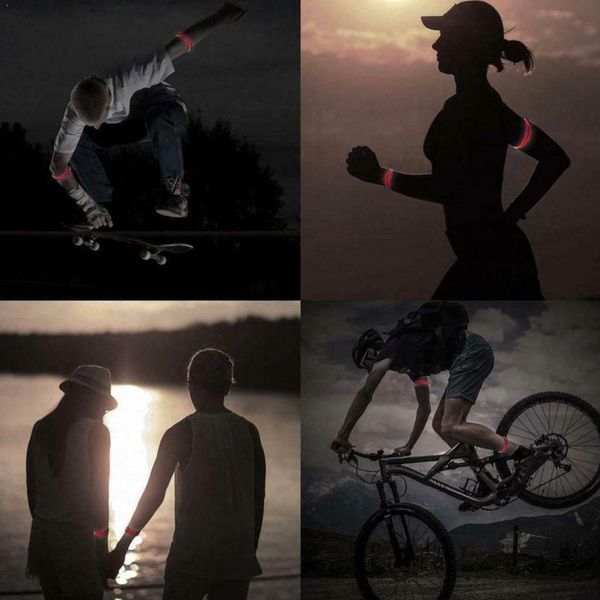 charging night running led armband outdoor cycling safety belt reflective light wristband jogging bike strap warning ar m1g1 wrist support, Black;red
charging night running led armband outdoor cycling safety belt reflective light wristband jogging bike strap warning ar m1g1 wrist support, Black;red