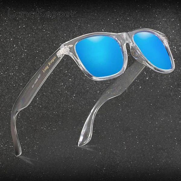 Mirror Polarized Sunglasses Women Men Uv400 Night Vision Goggles Brand Design Transparent Sun Glasses With Logo Longkeeper, White;black
Mirror Polarized Sunglasses Women Men Uv400 Night Vision Goggles Brand Design Transparent Sun Glasses With Logo Longkeeper, White;black