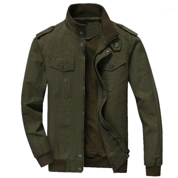 men's jackets spring autumn bomber coats men cotton casual workout military jacket mens high, Black;brown
men's jackets spring autumn bomber coats men cotton casual workout military jacket mens high, Black;brown