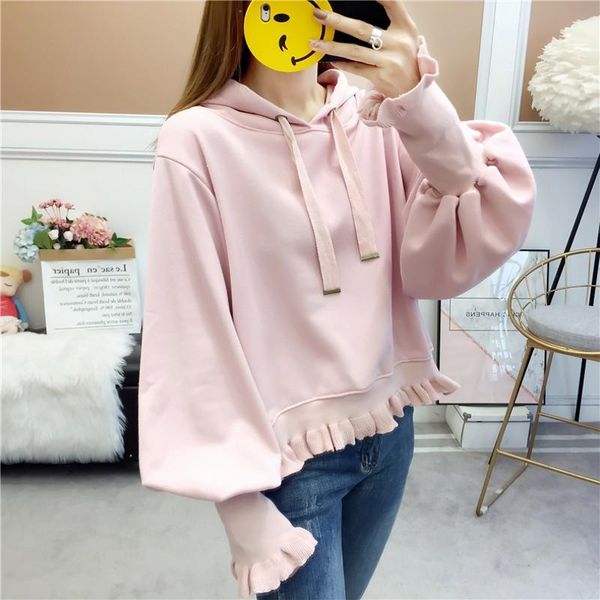 women's hoodies & sweatshirts harajuku casual coat two layers hat 2021 winter fleece pink pullover thick loose women sweatshirt female, Black
women's hoodies & sweatshirts harajuku casual coat two layers hat 2021 winter fleece pink pullover thick loose women sweatshirt female, Black