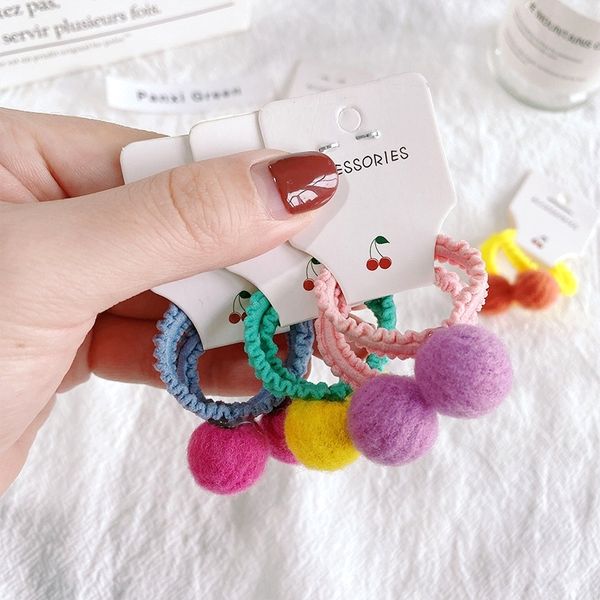 EzQ korean version of children's band serving ropecircle plush baby hair accessories accessories ball head rope candy color does not hurt h, Slivery;white
EzQ korean version of children's band serving ropecircle plush baby hair accessories accessories ball head rope candy color does not hurt h, Slivery;white