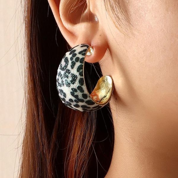 hoop & huggie fashion jewelry exaggerated black brown leopard print earrings design vintage temperament for women gifts, Golden;silver
hoop & huggie fashion jewelry exaggerated black brown leopard print earrings design vintage temperament for women gifts, Golden;silver