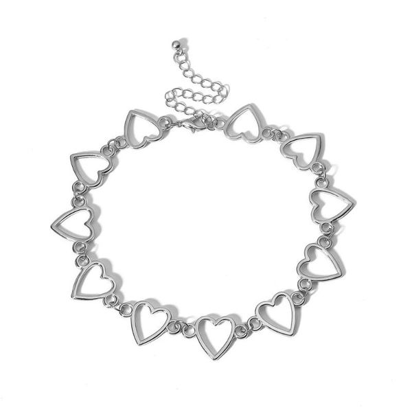heart choker necklace for women multilayer pendants necklaces fashion gold color collar jewelry statement jewellery bijoux chokers, Golden;silver
heart choker necklace for women multilayer pendants necklaces fashion gold color collar jewelry statement jewellery bijoux chokers, Golden;silver