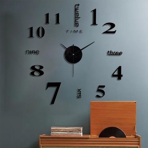 wall clocks frameless diy mute clock 3d mirror surface sticker home office decor english letters acrylic and eva foam 521
wall clocks frameless diy mute clock 3d mirror surface sticker home office decor english letters acrylic and eva foam 521