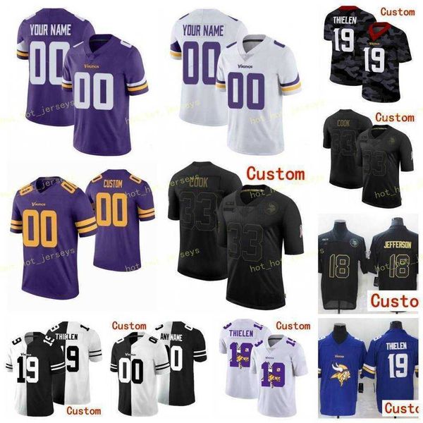19 adam thielen 21 patrick peterson custom men women kids football jersey 33 dalvin cook 18 justin jefferson 22 harrison smith kirk cousins, Black;red
19 adam thielen 21 patrick peterson custom men women kids football jersey 33 dalvin cook 18 justin jefferson 22 harrison smith kirk cousins, Black;red