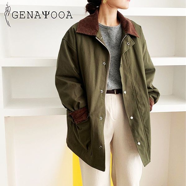 genayooa patchwork coats and jackets autumn thick warm coat women winter overcoats harajuku korean streetwear fashion 210417, Black;brown
genayooa patchwork coats and jackets autumn thick warm coat women winter overcoats harajuku korean streetwear fashion 210417, Black;brown