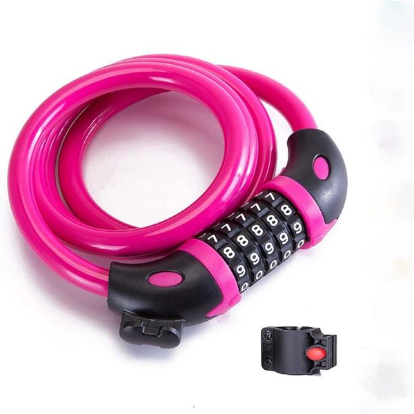 bike locks lock bicycle chain ,5-digit combination core steel wire security portable
bike locks lock bicycle chain ,5-digit combination core steel wire security portable