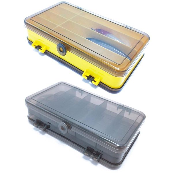plastic fishing tackle box transparent fish bait lure holder case organizer all kinds of can be placed double-sided storage accessories
plastic fishing tackle box transparent fish bait lure holder case organizer all kinds of can be placed double-sided storage accessories