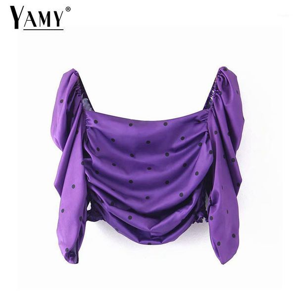 kawaii crop blouse women shirts silk chiffon polka dot puff sleeve square neck ladies korean blouses fall women's &, White
kawaii crop blouse women shirts silk chiffon polka dot puff sleeve square neck ladies korean blouses fall women's &, White