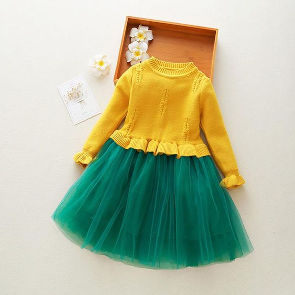 girl's dresses 2021 autumn winter girls dress long sleeve sweater mesh patchwork kids knitted for rt186, Red;yellow
girl's dresses 2021 autumn winter girls dress long sleeve sweater mesh patchwork kids knitted for rt186, Red;yellow