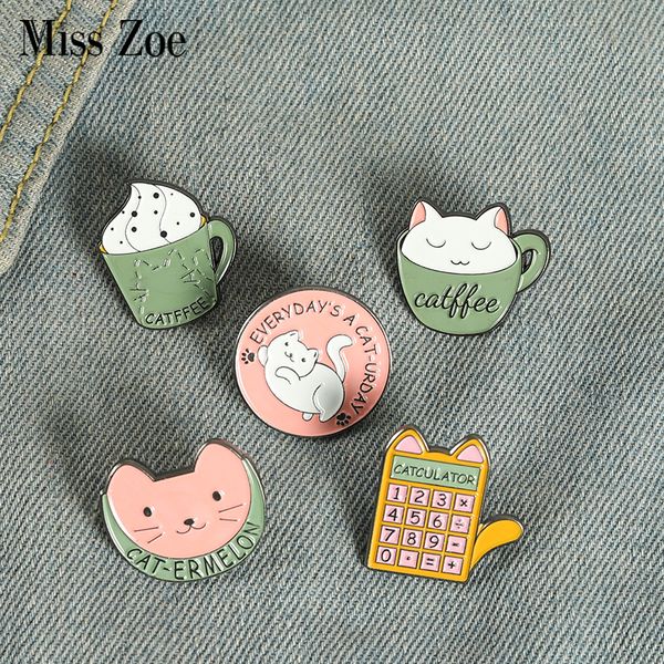 cup cat coffee ice cream enamel pins custom cute animals brooch lapel badge bag cartoon jewelry gift for kid frienddio chan contact, Gray
cup cat coffee ice cream enamel pins custom cute animals brooch lapel badge bag cartoon jewelry gift for kid frienddio chan contact, Gray