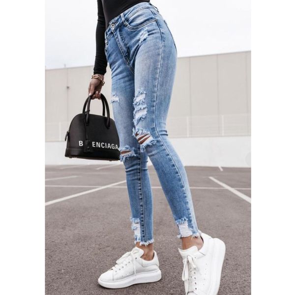 jeans womens fashion high waist pocket elastic hole streetwear trousers slim denim harajuku straight pants pantalon, Blue
jeans womens fashion high waist pocket elastic hole streetwear trousers slim denim harajuku straight pants pantalon, Blue