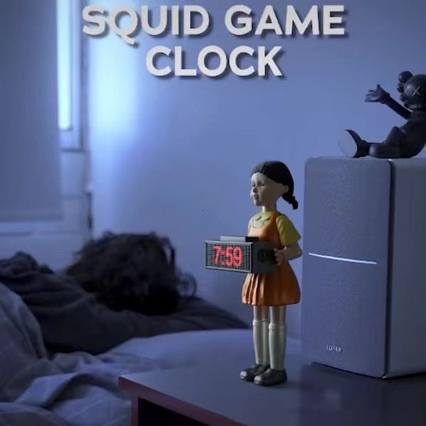 squid game alarm clock toys fires bullets to wake you up alarms red light green doll funny horror 321 wooden man supplies get surrounding gi
squid game alarm clock toys fires bullets to wake you up alarms red light green doll funny horror 321 wooden man supplies get surrounding gi