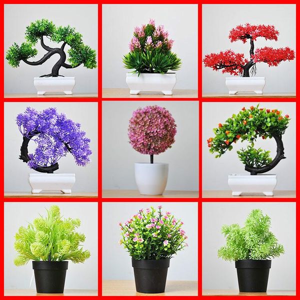 decorative flowers & wreaths 1pc artificial plant potted multi style plastic bonsai fake flower ornaments for home party decoration el garde
decorative flowers & wreaths 1pc artificial plant potted multi style plastic bonsai fake flower ornaments for home party decoration el garde