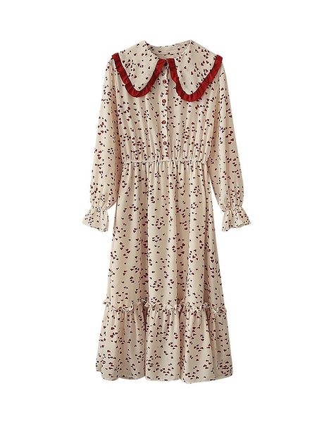 casual dresses chiffon fragmented dress spring and autumn 2021 doll collar fairy high waist boudoir, Black;gray
casual dresses chiffon fragmented dress spring and autumn 2021 doll collar fairy high waist boudoir, Black;gray