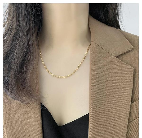 chains stainless steel 6/10mm gold oval chain necklace choker men women jewelry silver color gift wholesale
chains stainless steel 6/10mm gold oval chain necklace choker men women jewelry silver color gift wholesale