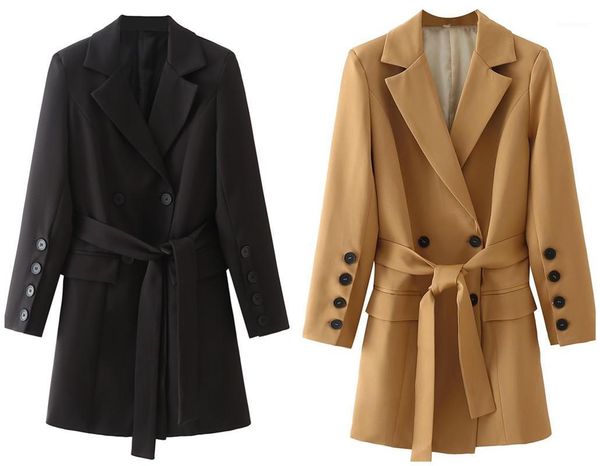 women's suits & blazers zzjuly zawomen fashion with belt office wear blazer coat vintage long sleeve flap pockets female outerwear chic, White;black
women's suits & blazers zzjuly zawomen fashion with belt office wear blazer coat vintage long sleeve flap pockets female outerwear chic, White;black
