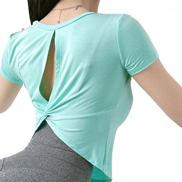 yoga outfit 2021 summer back hollow shirt sports suit for fitness women gym clothing short sleeve workout sport
yoga outfit 2021 summer back hollow shirt sports suit for fitness women gym clothing short sleeve workout sport