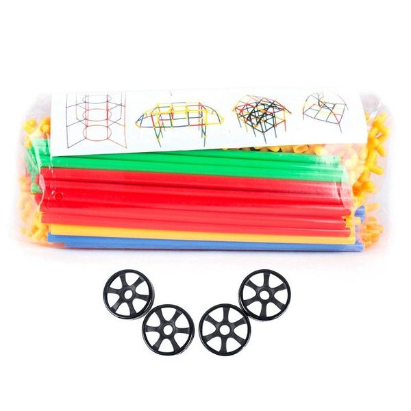 straw constructor stem building blocks toys for kids'education,colorful plastic engineering gift with wheels braid line
straw constructor stem building blocks toys for kids'education,colorful plastic engineering gift with wheels braid line