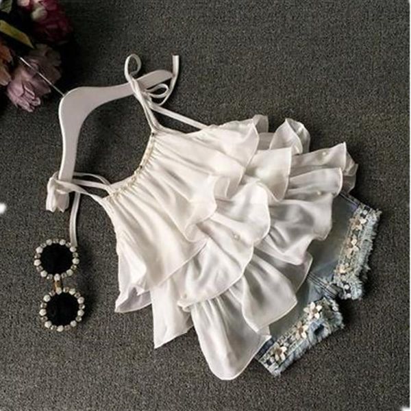 clothing sets 2-7y little girls and shorts clothes set fashion pearl camisole flower patchwork denim short pants 2pcs outfits, White
clothing sets 2-7y little girls and shorts clothes set fashion pearl camisole flower patchwork denim short pants 2pcs outfits, White