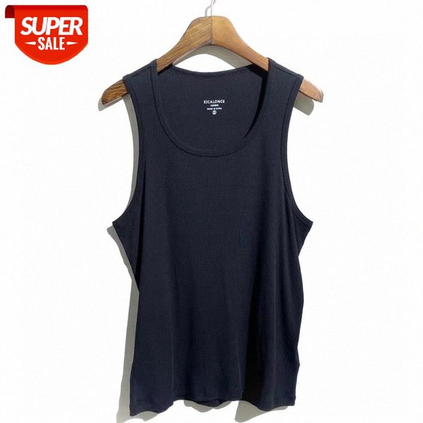 order eicalonce seamless design knitted tencel cotton men's bottoming vest #tg3u, White;black
order eicalonce seamless design knitted tencel cotton men's bottoming vest #tg3u, White;black