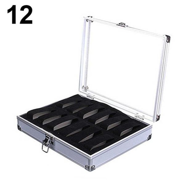 watch boxes & cases 6/12 useful slots jewelry wristwatches holder display aluminium storage box luxury square case organizing, Black;blue
watch boxes & cases 6/12 useful slots jewelry wristwatches holder display aluminium storage box luxury square case organizing, Black;blue