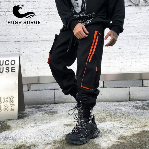 fashion men cargo pants slim fit urban style hip hop patchwork pocket trousers cuffed joggers for men's, Black
fashion men cargo pants slim fit urban style hip hop patchwork pocket trousers cuffed joggers for men's, Black