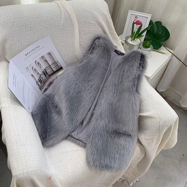 women's vests gray fur grass plush wool outwear waistcoat loose over coat vest sleeveless cloth winter clothes underwaist for women gir, Black;white
women's vests gray fur grass plush wool outwear waistcoat loose over coat vest sleeveless cloth winter clothes underwaist for women gir, Black;white
