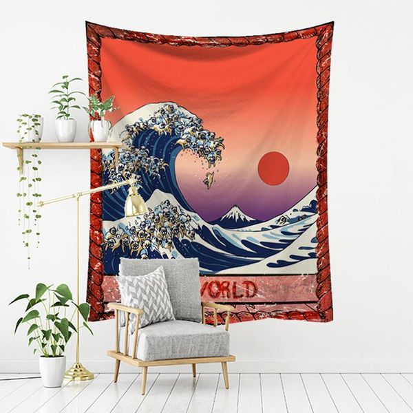 tapestries hkdv tapestry tarot card series printed home wall hanging decoration background cloth covering 95*73cm
tapestries hkdv tapestry tarot card series printed home wall hanging decoration background cloth covering 95*73cm