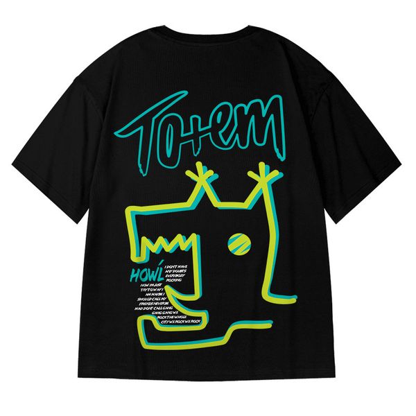 little devil design men's hip-hop t-shirt, high-quality, comfortable and breathable fashion, street daily travel, home party, White;black
little devil design men's hip-hop t-shirt, high-quality, comfortable and breathable fashion, street daily travel, home party, White;black