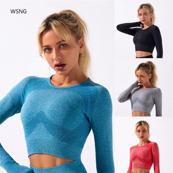 women's long sleeve running shirt yoga short athletic workout anti-sweat breathable with thumb holes for women activewear outfit
women's long sleeve running shirt yoga short athletic workout anti-sweat breathable with thumb holes for women activewear outfit