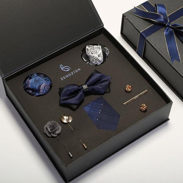 bow ties gift boxed authentic silk collar lead knot 8pcs/set valentine's day birthday for men detachable, Black;gray
bow ties gift boxed authentic silk collar lead knot 8pcs/set valentine's day birthday for men detachable, Black;gray