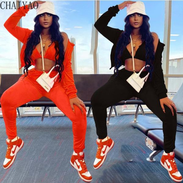 women's two piece pants wholesale items plus size summer women fashion casual slim solid color hooded sweater three-piece suit, White
women's two piece pants wholesale items plus size summer women fashion casual slim solid color hooded sweater three-piece suit, White