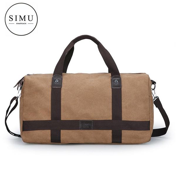 simu large capacity handbag travel bag men's short business trip luggage single shoulder canvas duffel bags
simu large capacity handbag travel bag men's short business trip luggage single shoulder canvas duffel bags