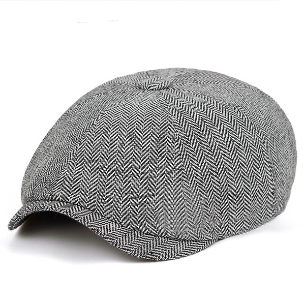 herringbone patterns men's beret gentlemen retro newsboy caps casual flat hats for women octagonal cap boinas para hombres, Blue;gray
herringbone patterns men's beret gentlemen retro newsboy caps casual flat hats for women octagonal cap boinas para hombres, Blue;gray