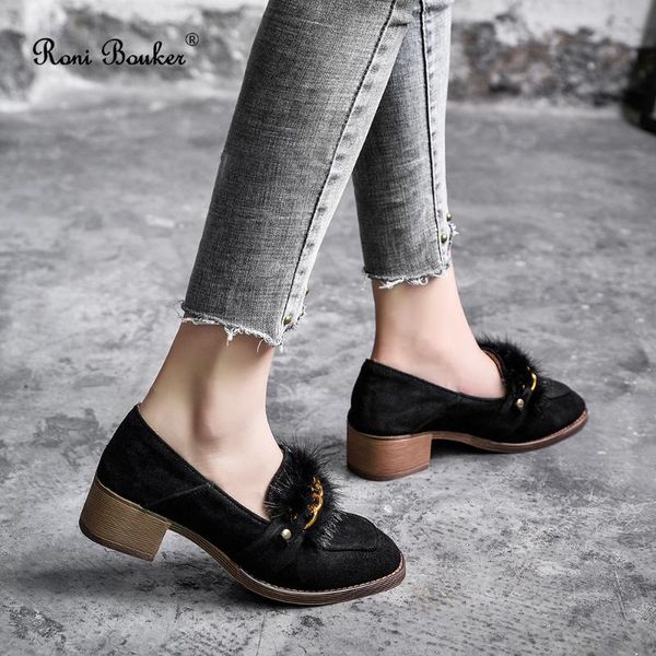 dress shoes roni bouker pumps women large size35-42 faux fur comfort square toe female casual autumn winter heels drop, Black
dress shoes roni bouker pumps women large size35-42 faux fur comfort square toe female casual autumn winter heels drop, Black