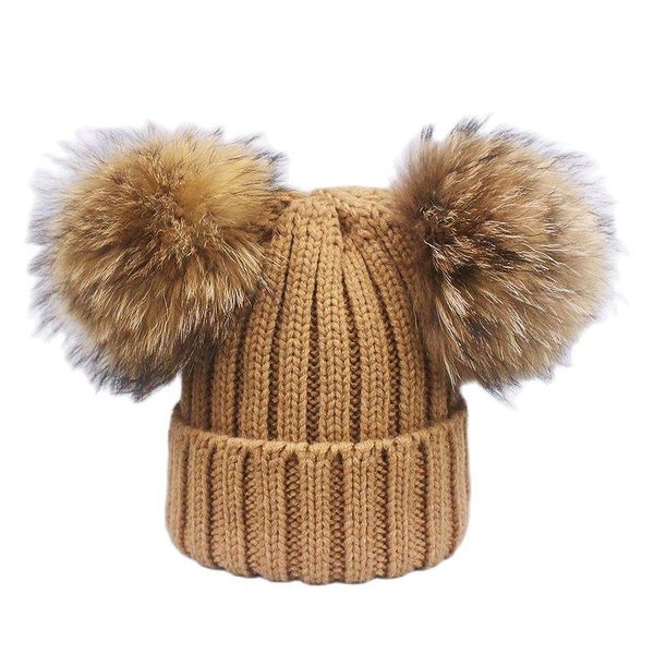 beanie/skull caps winter female fur pom poms hat boys girls knitted beanies cap thick women skullies, Blue;gray
beanie/skull caps winter female fur pom poms hat boys girls knitted beanies cap thick women skullies, Blue;gray