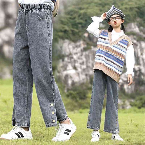 teenage girls jeans spring autumn casual fashion loose kids leg wide pants school children trousers 10 12 13 14 years, Blue
teenage girls jeans spring autumn casual fashion loose kids leg wide pants school children trousers 10 12 13 14 years, Blue